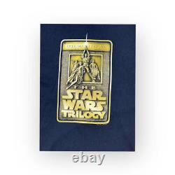 T-shirt Vintage Star Wars Trilogy 1997 à Coutures Simples Taille L Screen Stars