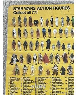 T-shirt vintage Star Wars Teebo Ewok Figurine Carte de présentation complète Le Retour du Jedi