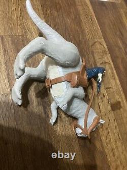 Tauntaun ventral splitté époustouflant de Star Wars vintage avec Han Hoth complet