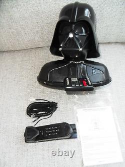 Téléphone animé Darth Vader Star Wars vintage MINT PARFAIT entièrement fonctionnel