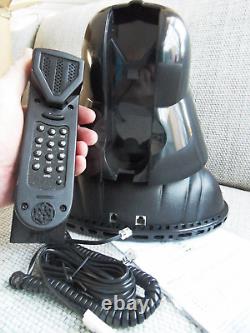 Téléphone animé Darth Vader Star Wars vintage MINT PARFAIT entièrement fonctionnel