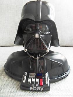 Téléphone animé vintage Star Wars Darth Vader MINT & PARFAIT, entièrement fonctionnel