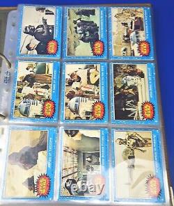 Topps Star Wars Vintage 1977 Ensemble complet Série 1 Cartes à échanger bleues VERSION USA