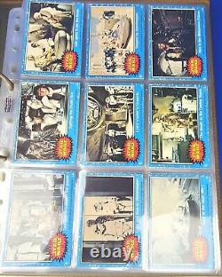 Topps Star Wars Vintage 1977 Ensemble complet Série 1 Cartes à échanger bleues VERSION USA