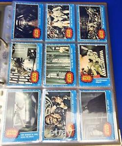 Topps Star Wars Vintage 1977 Ensemble complet Série 1 Cartes à échanger bleues VERSION USA