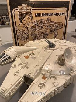 Traduisez ce titre en français: Millennium Falcon Star Wars ESB Vintage 1981 Kenner TBE Pièces Originales