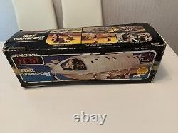 Transporteur rebelle de Star Wars vintage Excellent Complet Boîte originale Inserts, etc.