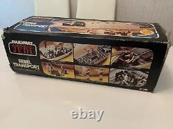 Transporteur rebelle de Star Wars vintage Excellent Complet Boîte originale Inserts, etc.