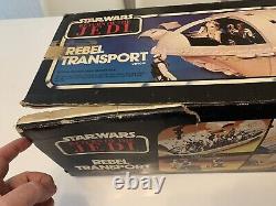 Transporteur rebelle de Star Wars vintage Excellent Complet Boîte originale Inserts, etc.