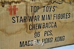 Très Rare Vintage Star Wars Top Jouets Argentine Expédition Carton Box