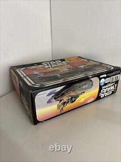 Véhicule Landspeeder Star Wars Kenner Vintage 1983 avec boîte, autocollants et insert en presque état neuf