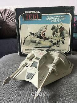 Véhicule Snowspeeder Bi-Logo Star Wars Vintage 1980, En Boîte