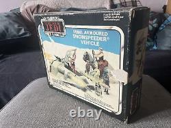 Véhicule Snowspeeder Bi-Logo Star Wars Vintage 1980, En Boîte