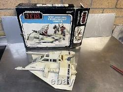 Véhicule Snowspeeder Vintage Star Wars ROTJ Boîte en Bon État de Fonctionnement