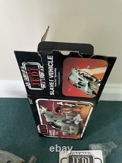 Véhicule Spatiale Slave 1 de Boba Fett Vintage Star Wars Rotj En Boîte
