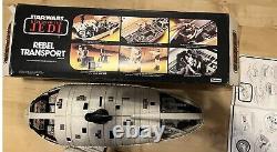 Véhicule Star Wars Vintage Rebel Transport Front ROTJ Boîte Complète