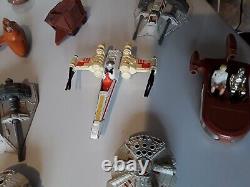 Véhicules diecast vintage de Star Wars, lot, pièces de rechange et réparations