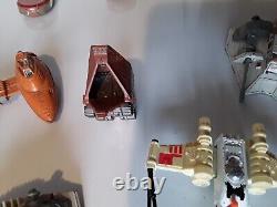 Véhicules diecast vintage de Star Wars, lot, pièces de rechange et réparations