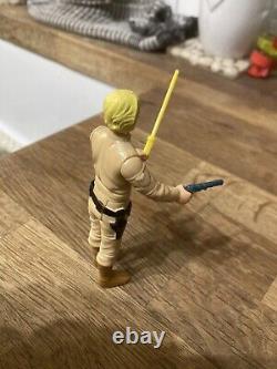 Vieilles Guerres D'étoiles Luke Skywalker Bespin Avec Le Sabre D'éclairage Original Et Blaster