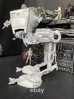 Vieux Star Wars AT-ST Scout Walker + Stormtrooper 1982 Kenner Palitoy ROTJ