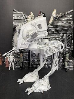 Vieux Star Wars AT-ST Scout Walker + Stormtrooper 1982 Kenner Palitoy ROTJ