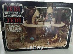 Village Ewok Star Wars vintage en boîte et complet