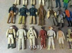 Vintage 1977-1983 Kenner Star Wars Action Figure Lot Of 40