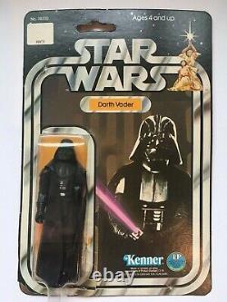 Vintage 1977 Star Wars Darth Vader 12 Retour Kenner Emballage Original Scellé
