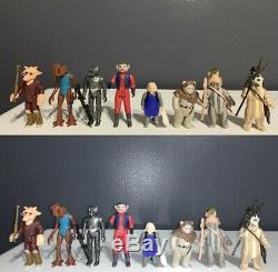 Vintage 1977 Star Wars Kenner 40 Armes À Figurines Complet Étui Rare Vader Vtg