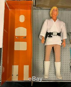 Vintage 1977 Star Wars Luke Skywalker Kenner 12 Pouces Figure Jolie Boîte Grande Forme