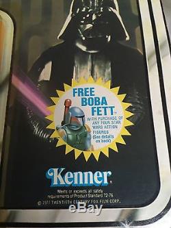 Vintage 1978 Kenner Darth Vader 20 Retour Star Wars Boba Fett Autocollant Rare Look