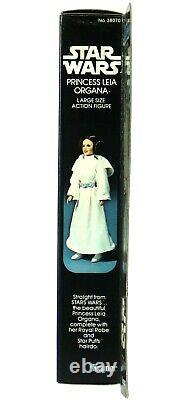 Vintage 1978 Kenner Star Wars 12 Princesse Leia Organa Monnaie De Poupée Avec Boîte Mib Nrfb