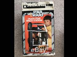 Vintage 1978 Kenner Star Wars Death Star Station Spatiale Playset Complète Avec La Boîte