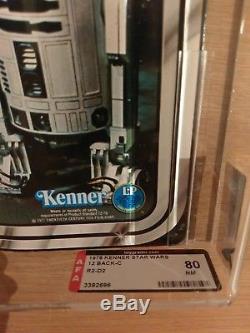 Vintage 1978 Kenner Star Wars Vintage 12 Retour C R2-d2 Afa 80 Rare