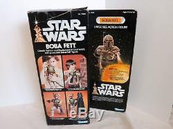 Vintage 1978 Star Wars Boba Fett Grande Action Figure 12 Dans La Boîte D'origine