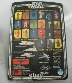 Vintage 1978 Star Wars Die Cast Imperial Tie Fighter Unopened On Card