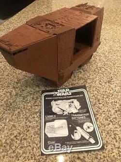 Vintage 1979 Star Wars Jawa Sable Crawler Kenner Rare & Must-have Article