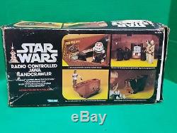 Vintage 1979 Star Wars Radio Control Jawa Sandcrawler Partie Box Seulement