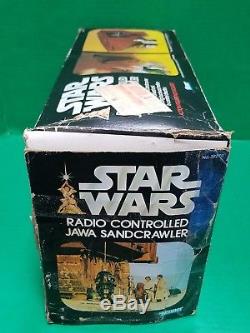 Vintage 1979 Star Wars Radio Control Jawa Sandcrawler Partie Box Seulement