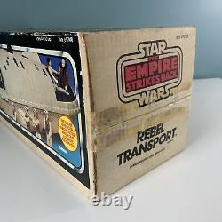 Vintage 1982 Star Wars Rebel Transport Kenner Avec Blue Box Instructions Packs Esb