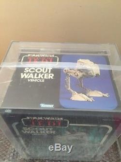 Vintage 1983 Kenner Star Wars Retour Du Scout Walker Jedi Afa 80