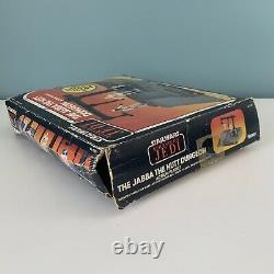 Vintage 1983 Star Wars Jabba The Hutt Dungeon Action Playset Avec Les Instructions De Boîte
