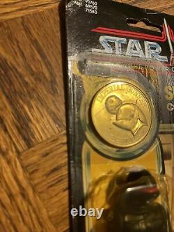 Vintage 1985 Star Wars Potf Imperial Gunner 17 Dernières Avec Carte Bubble & Coin