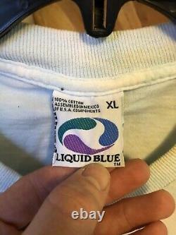 Vintage 1991 Liquid Blue Star Wars Episode 1 All Over Imprimer T-shirt XL Film Tee