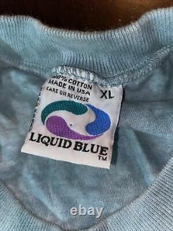 Vintage 1997 Star Wars Empire Frappe En Arrière Yoda Tie Dye T-shirt Liquide Sz XL USA