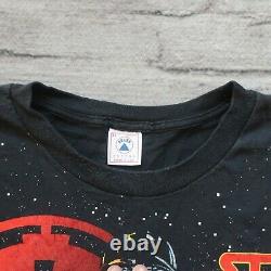 Vintage Années 90 Star Wars Dark Vador Shirt XL L Tshirt Aop All Over Print