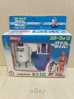 Vintage Firing R2-d2 Star Wars Takara 1978 Missile Wind Up Mib Inutilisé Belle