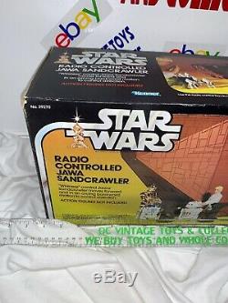 Vintage Kenner 1977 Radiocommandés Star Wars Contrôlée Jawa Sandcrawler Jamis Utilisé