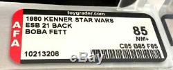 Vintage Kenner 1980 Star Wars Esb Boba Fett 21 Retour Afa 85 (85-85-85)