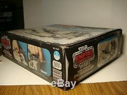 Vintage Kenner 1982 Star Wars Rebel Armoured Snowspeeder Blue Box Complète Esb